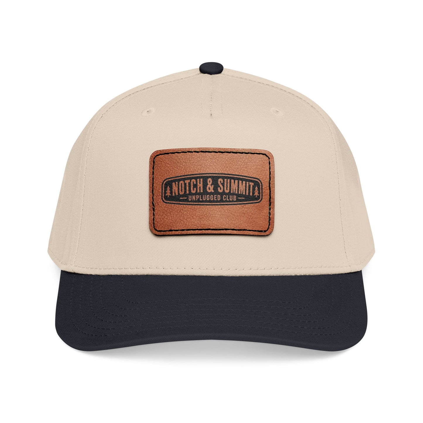 Notch & Summit "Unplugged Club" Embossed Patch Hat