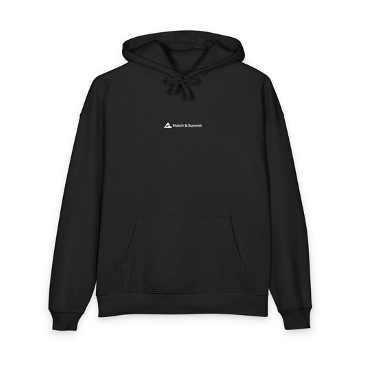 Notch & Summit "Live More" Organic Relaxed Hoodie