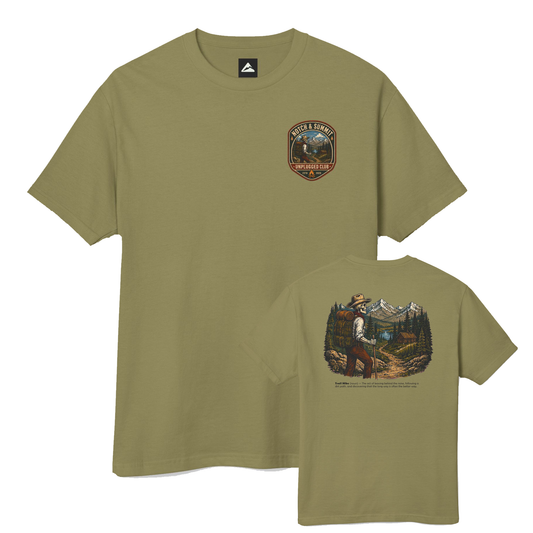 Notch & Summit “Unplugged Club” - Trail Hike T-Shirt